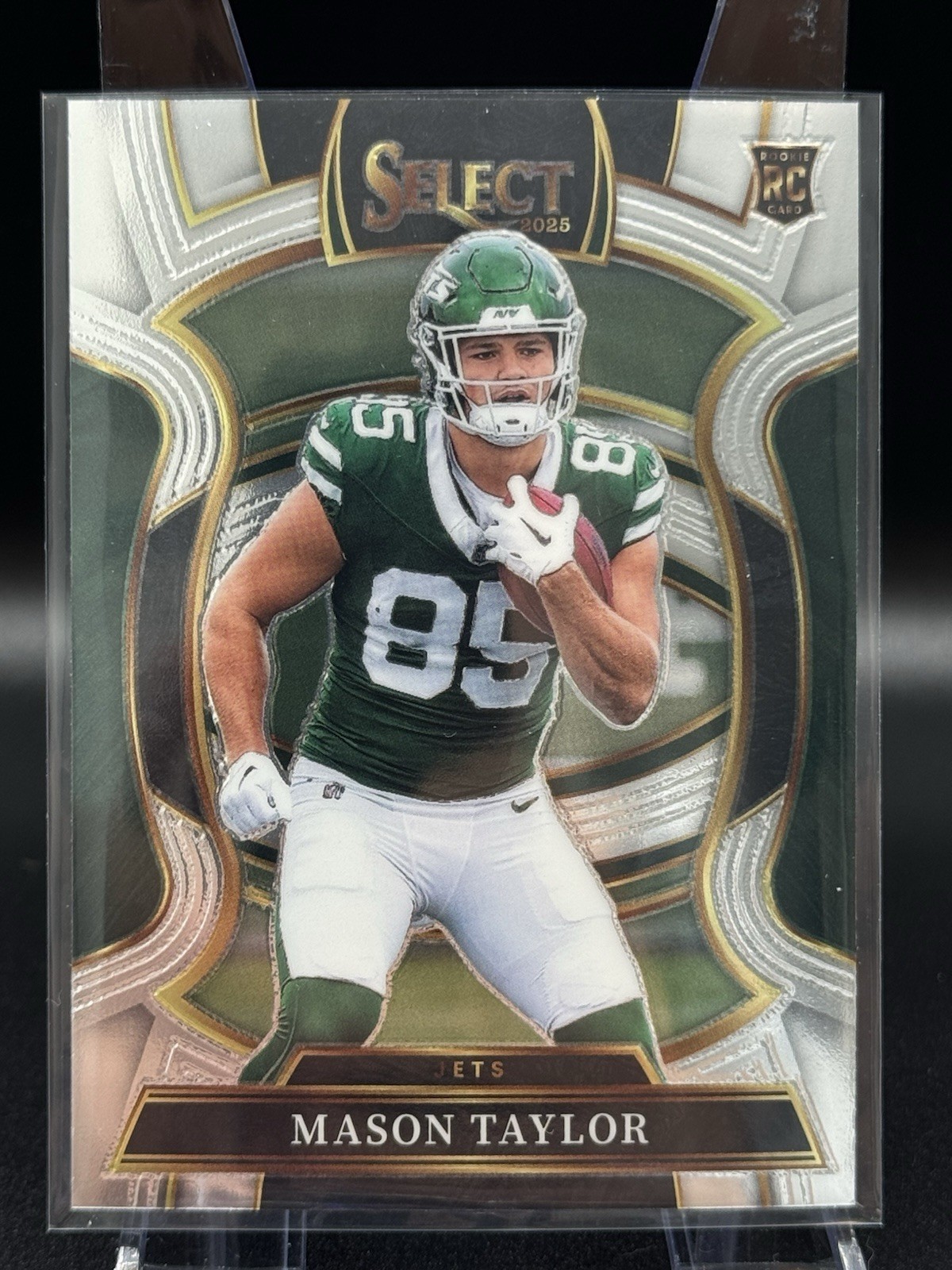 2025 Panini Select Football Mason Taylor #76 RC Rookie Concourse New York Jets