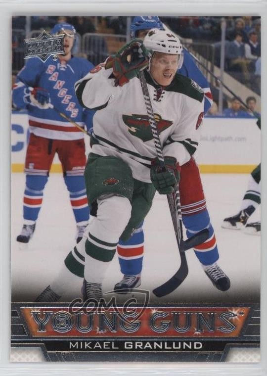 2013-14 Upper Deck Young Guns Mikael Granlund #474 1i1m