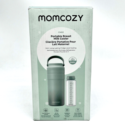 #ad Momcozy 12 OZ Portable Breast Milk Cooler Model CM02 Green $27.00