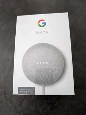 Google Nest Mini - 2. Generation - Smart Lautsprecher - Kreide - NEU&OVP