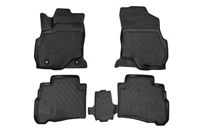 Element Passgenaue 3D Fußmatten für TOYOTA Fortuner, 2017->, SUV 5 Türen, 4