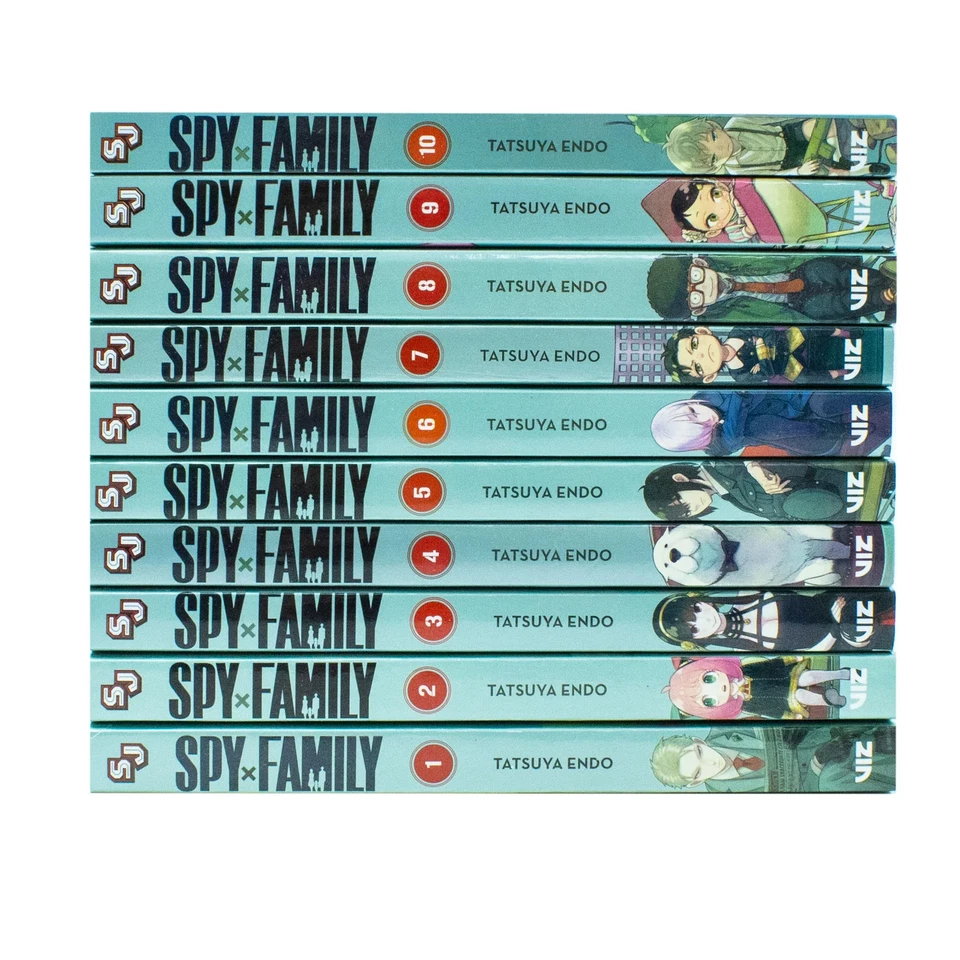 Spy x Family Volume 110 Book Collection Set by Tatsuya Endo  Ac | Tatsuya Endo - Image 4 of 4