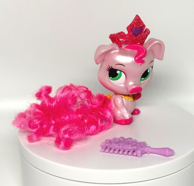 Disney Palace Pets Furry Tail Princess Rapunzels Pig Truffles | eBay