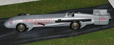 Pandora LSR gebautes Modell - 1930 Silver Bullet Land Speed Record Car - 1/43 selten