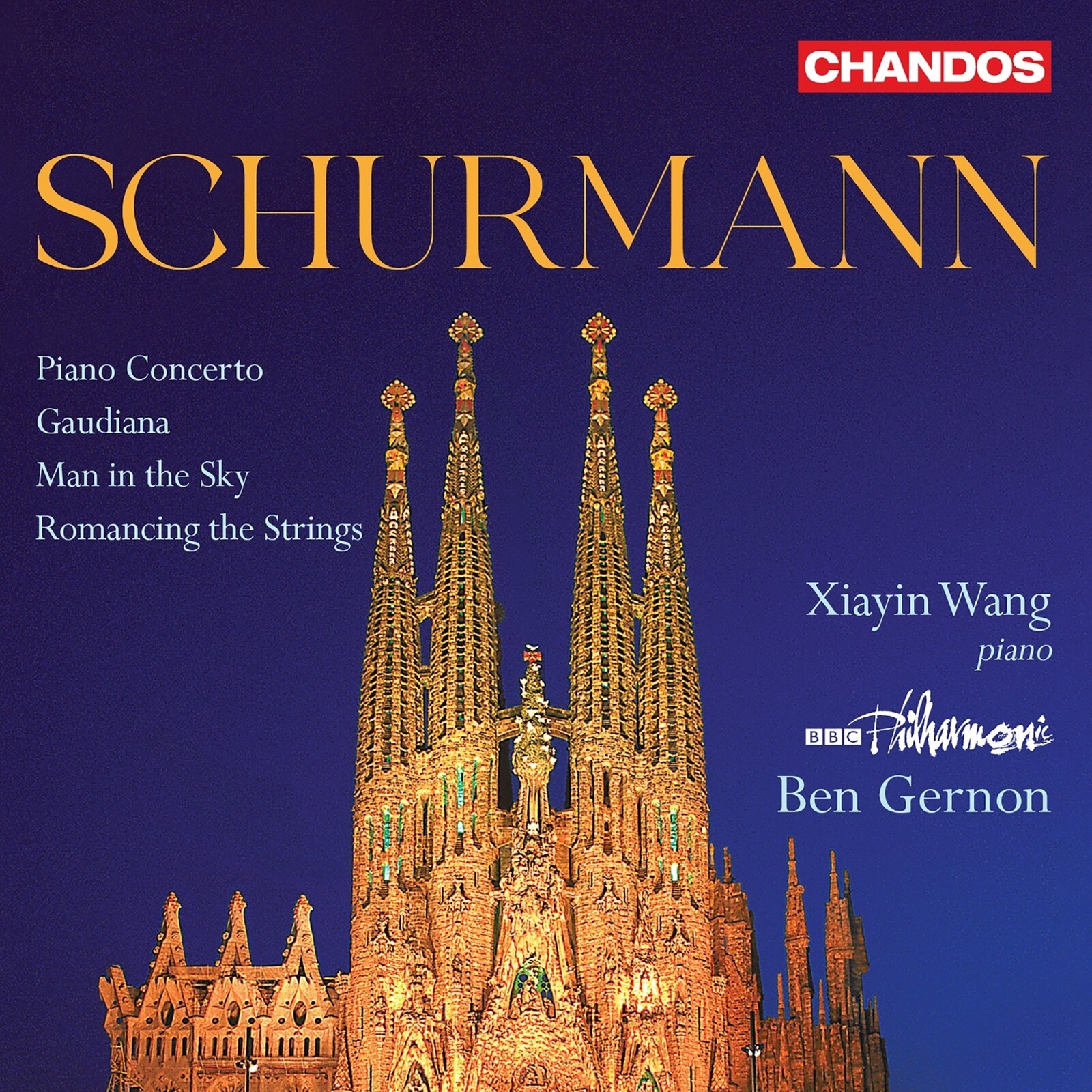 CHAN20341 Xiayin Wang, Bbc Philharmonic and Ben Gernon Schurmann: Orchestral