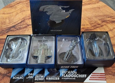 5x Star Trek Raumschiffe (Son'a Ru'afos Flaggschiff u.a.) - Paket 12