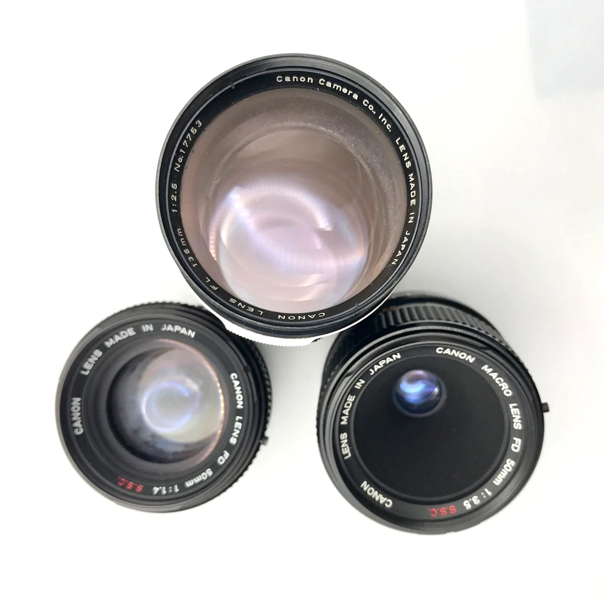 Canon FD f/3.5 Camera Lenses 135mm Focal for sale | eBay