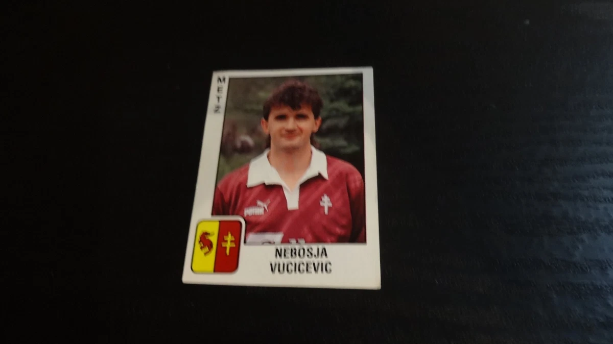 LOT 17 STICKERS VIGNETTES PANINI FOOT 1980 NIMES COMPLETE RECUPERATION REMOVED