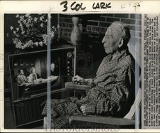 1962 Press Photo Football Hall of Famer Amos Alonzo Stagg at home, Stockton, CA