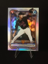 2026 Bowman JONAH TONG RC Chrome Red Variation #65 New York Mets