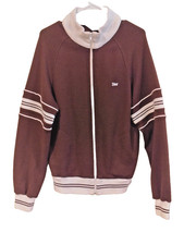 True Vintage Christian Dior Track Jacket/Pant Set Chocolate Brown Mens Medium