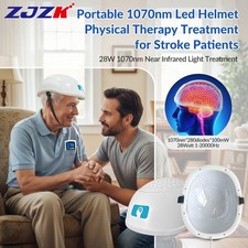 Neuron Stimulation PBM Helmet for Brain Injury Autism 1070nm NIR Light Therapy
