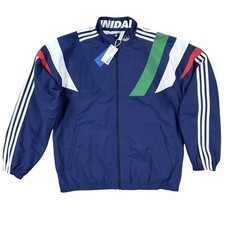 ADIDAS Men's Medium Retro Jacket Balanta 96 UNIDAD Zip Jacket Trefoil NEW SAMPLE