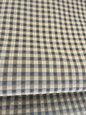 Rzymska podszewka z żaluzji - mieszanka bawełny 84cm szerokość x 119cm długość - niebieski/beżowy/kremowy