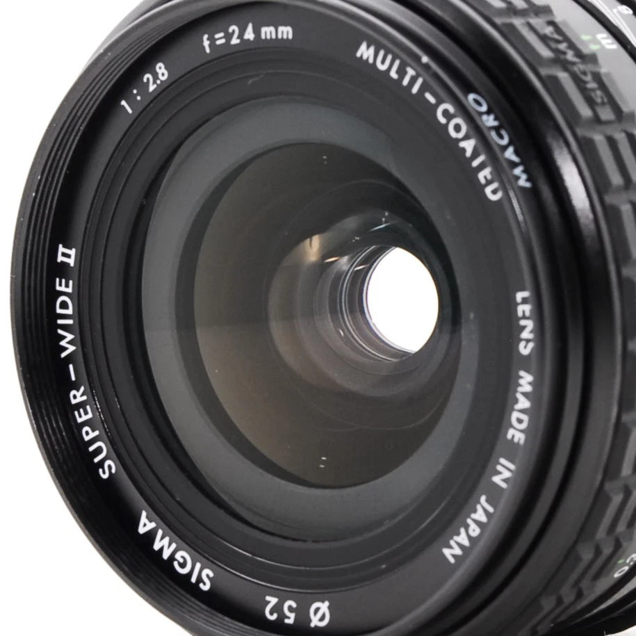 【Almost MINT】Sigma SUPER-WIDE II 24mm f2.8 Wide Angle Lens From JAPAN - Image 4 of 4