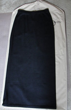 St. John Knit Basics Maxi Long Black Knit Skirt / Size 6 Formal