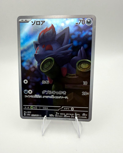 Zorua 072/064 Sv6a Night Wanderer Holo Art Rare JP 70HP Basic