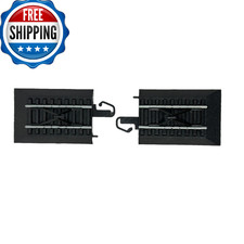 Bachmann E-Z Track Hayes Bumpers 2-Pack HO Scale Steel Alloy Rail Black