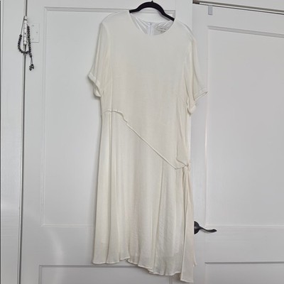 Lost Ink Elegant Cream Dress size 4X- fits like 20/22