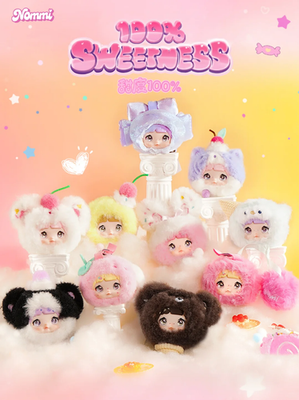 Nommi sweetness 100% Series Plush Toy Confirmed Blind Box Figure