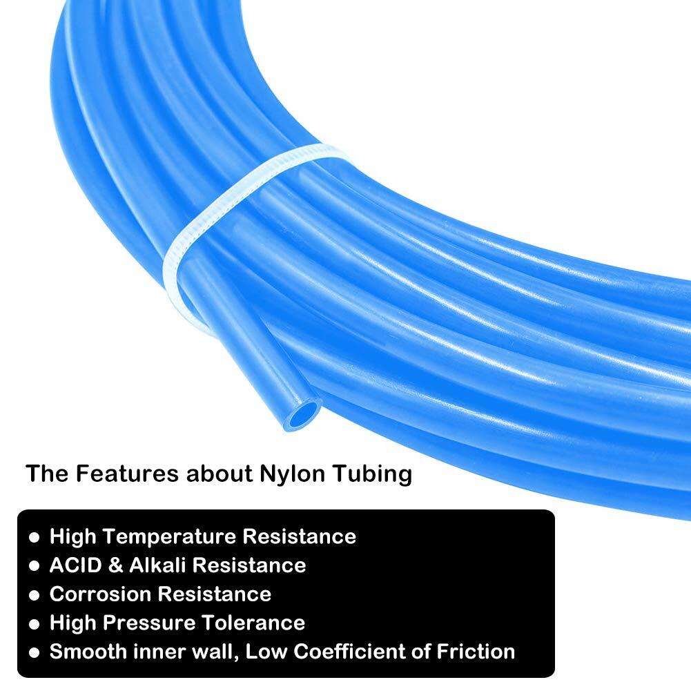 PA Nylon Pneumatisch Rohrleitung Airline Luft Rohr Benzinschlauch Luftschlauch E - Foto 11