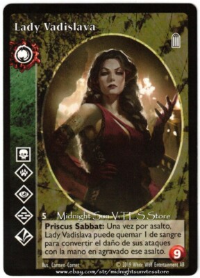 Lady Vadislava Tzimisce 2019 BCP Spanish V:TES VTES Vampire CCG