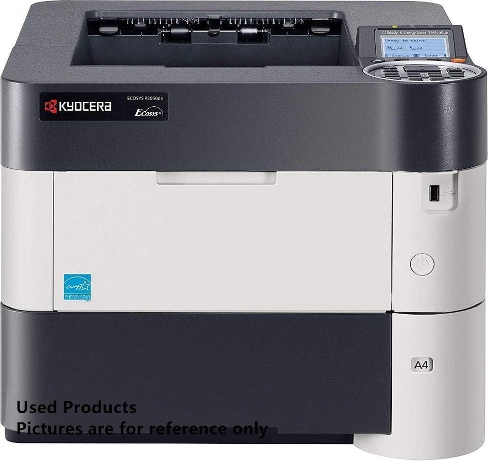 Kyocera ECOSYS P3050dn Black & White Duplex Laser Printer 52ppm w/Toner Tested - Image 2 of 4