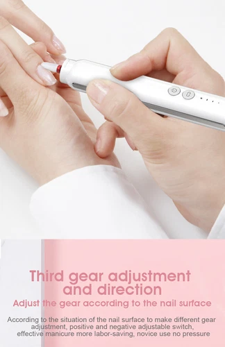 Nail Polisher Electric Portable Rechargeable Nail Drill Machine for Polishing - Picture 9 of 13