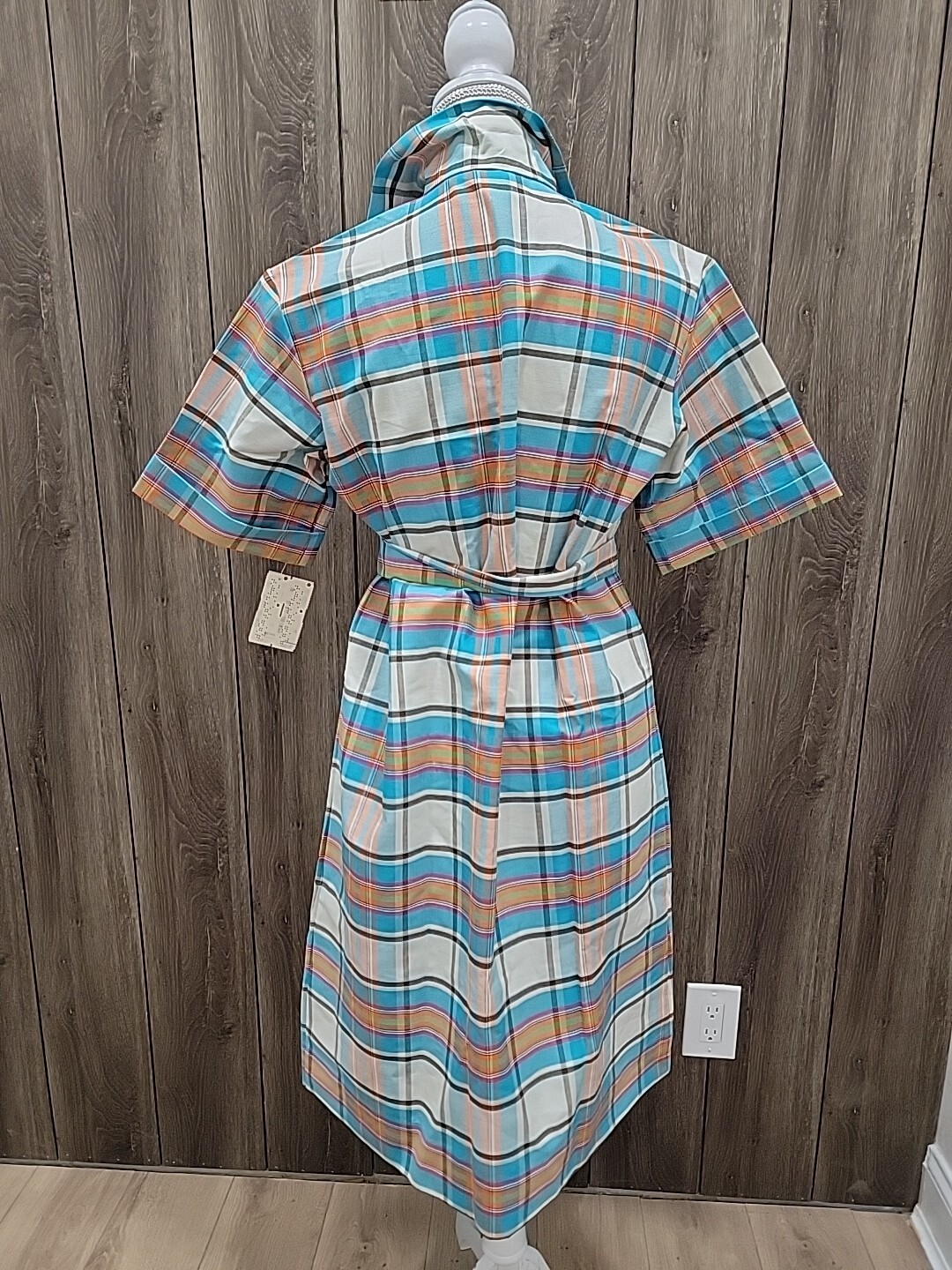 Vintage Mod  Gogo Shift Skimma Housedress 60s 70s… - image 6