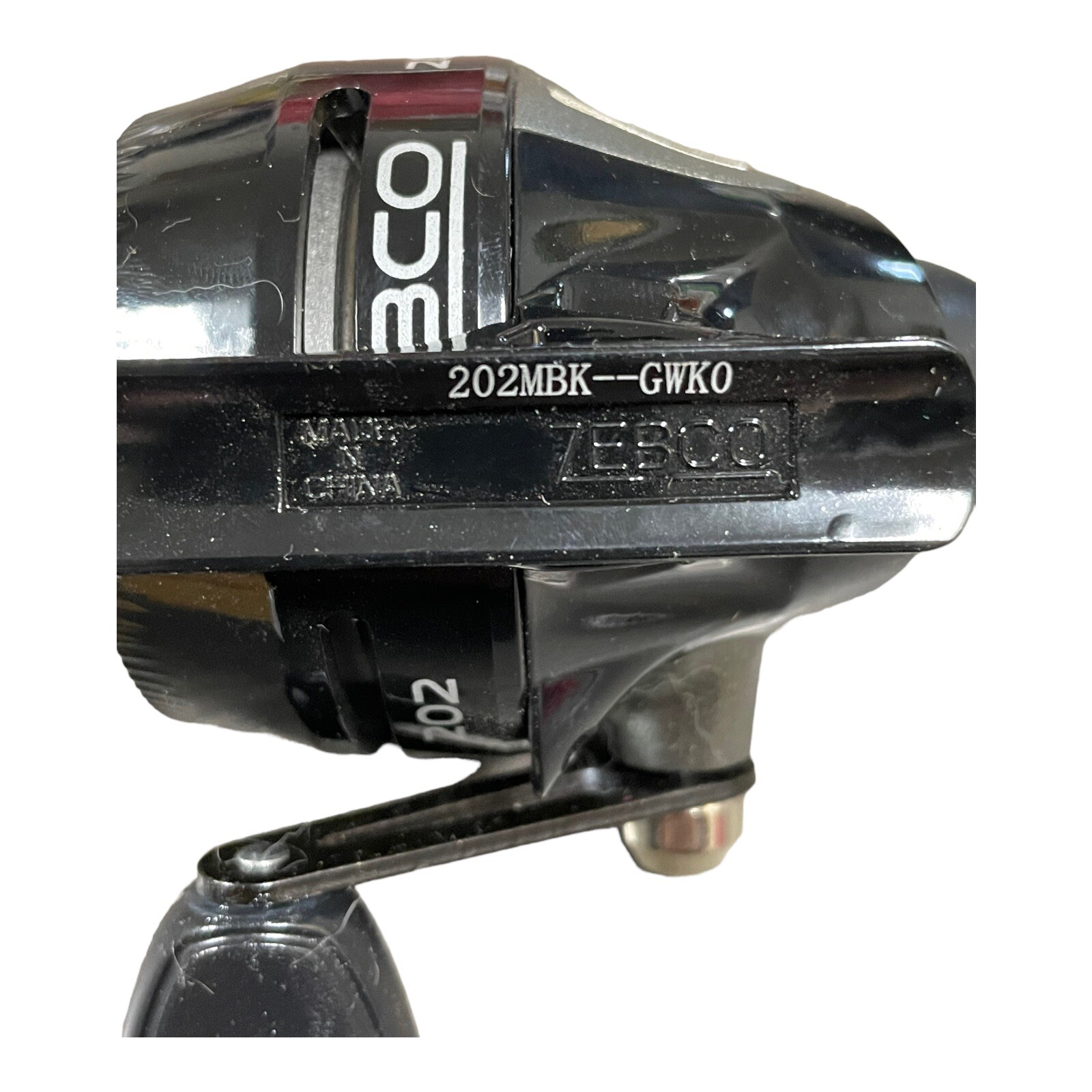 Zebco 202 Black Slingshot Model 202MBK-GWKO Spincast Fishing reel