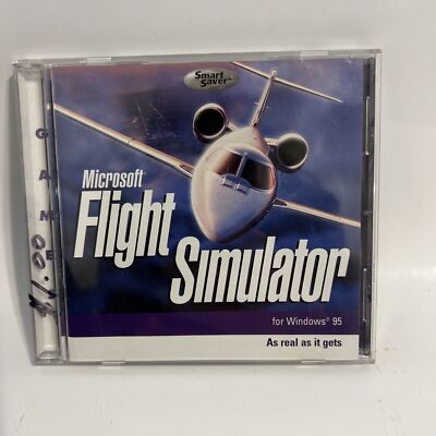 Microsoft Flight Simulator for Windows 95 SmartSaver Series (PC, 2000)