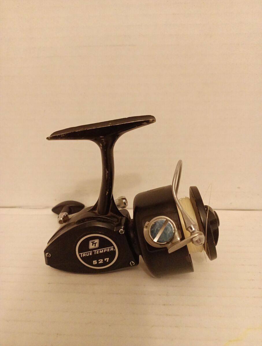 Vintage True Temper 527 Japan Spinning Fishing Reel Vintage True Temper 527 Japan Spinning Fishing Reel