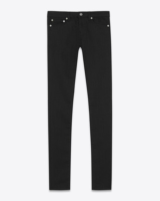 SAINT LAURENT Women's Low rise skinny jeans Size 29 black wash | eBay