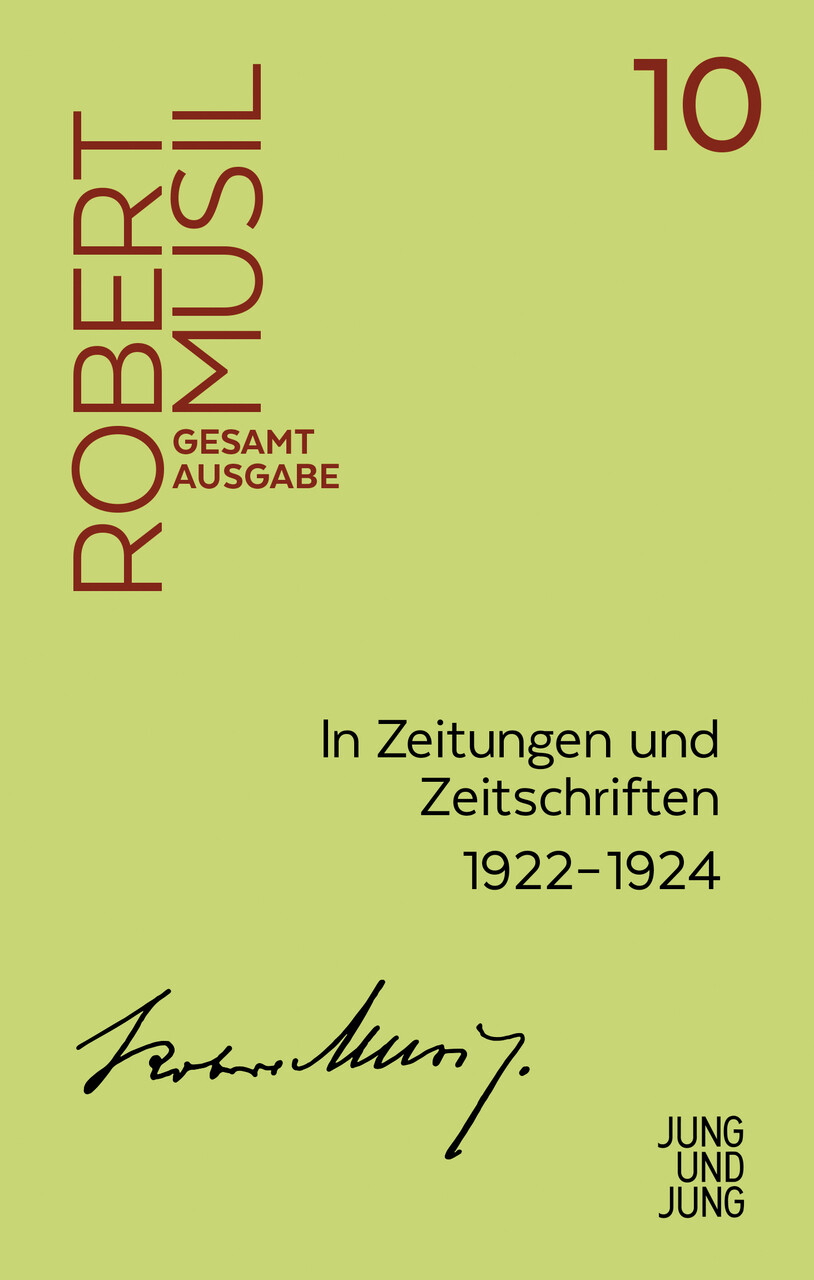 Thumbnail - In Zeitungen Und Zeitschriften Ii Robert Musil