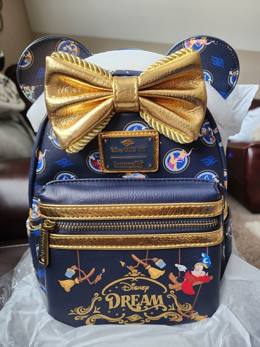 Loungefly Disney Cruise Line DCL Disney Dream Ship Sorcerer Mickey