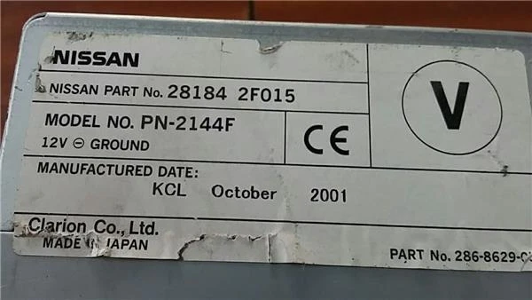 cargador cd para NISSAN ALMERA (N15) 1.6 322409 - Imagen 2 de 3