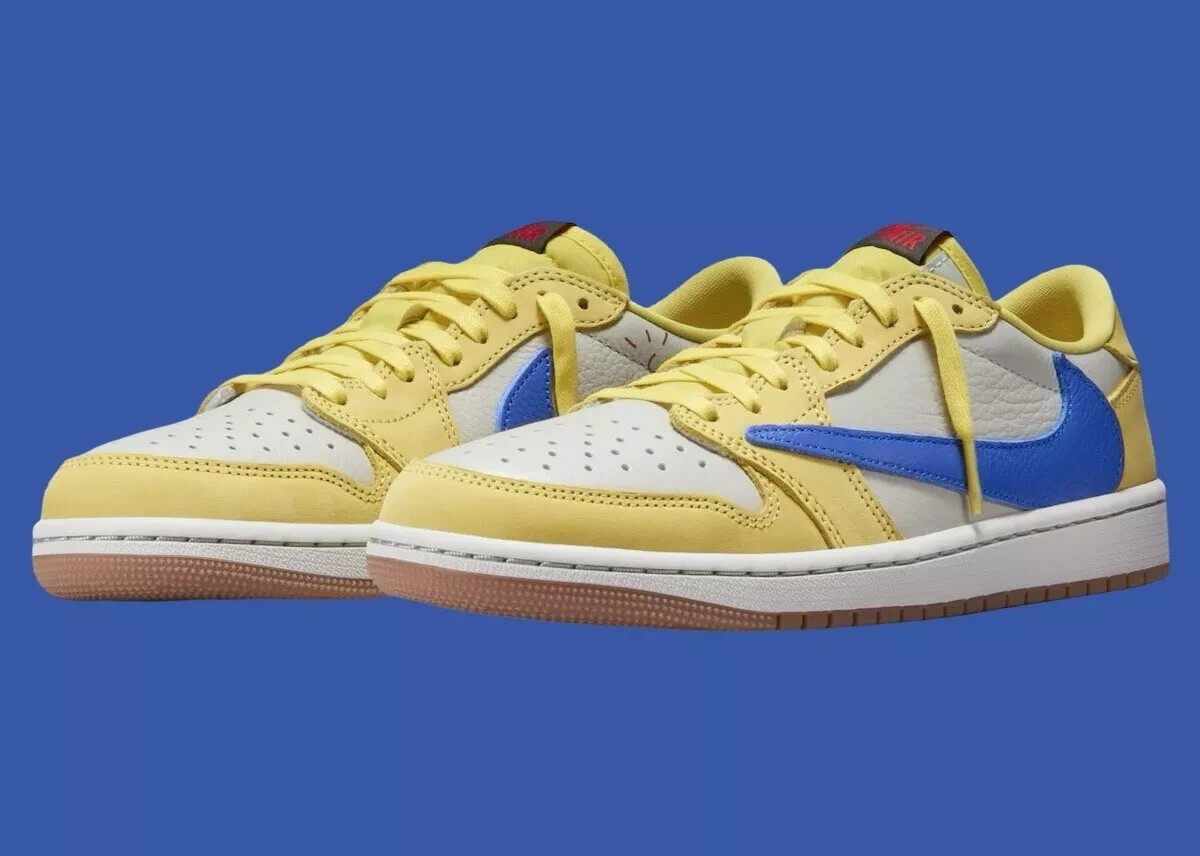 retro 1 canary yellow