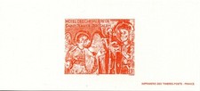 STAMP / FRANCE EPREUVE / N° 3385 / ART TABLEAU / HOTEL DES CHEVALIERS ANNEE 2001