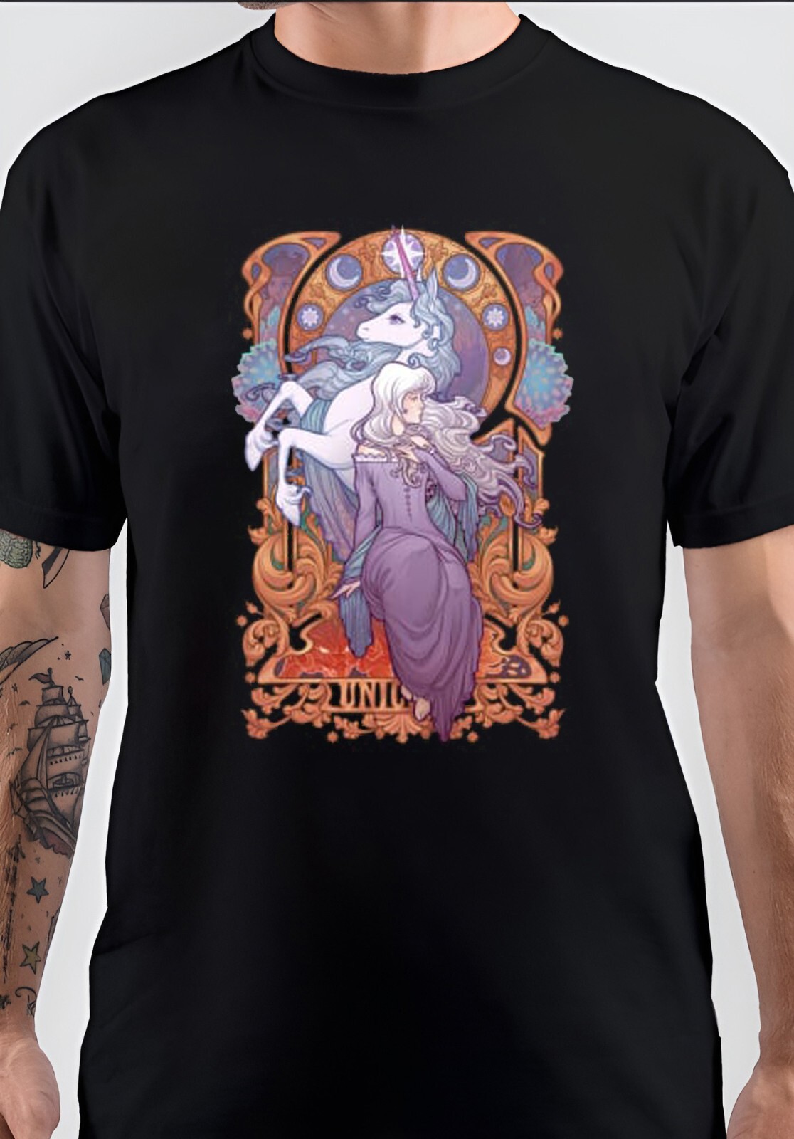 Lady Amalthea The Last Unicorn Unisex T-Shirt