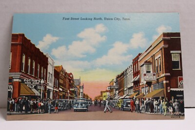 First Street Looking North, Union City Tennessee