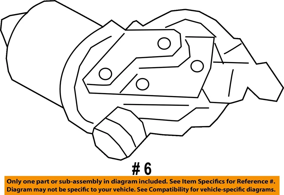 Used Windshield Wiper Motor fits: 2020 Gmc Sierra 1500 pickup Grade A - Image 4 of 4