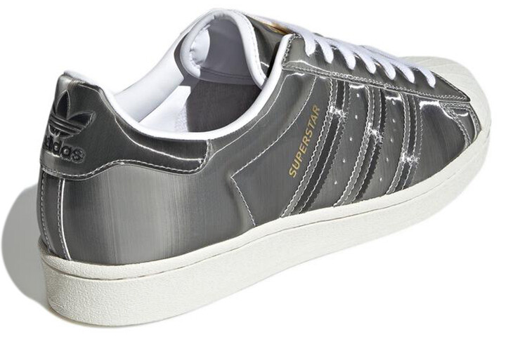 adidas Superstar Silver Metallic - H00238 | eBay