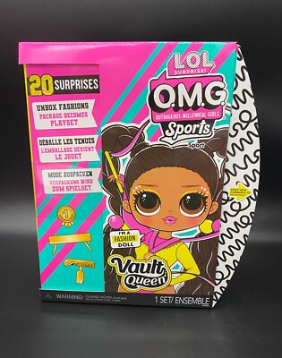 LOL Surprise OMG Sports Vault Queen Künstlerische Gymnastik Puppe