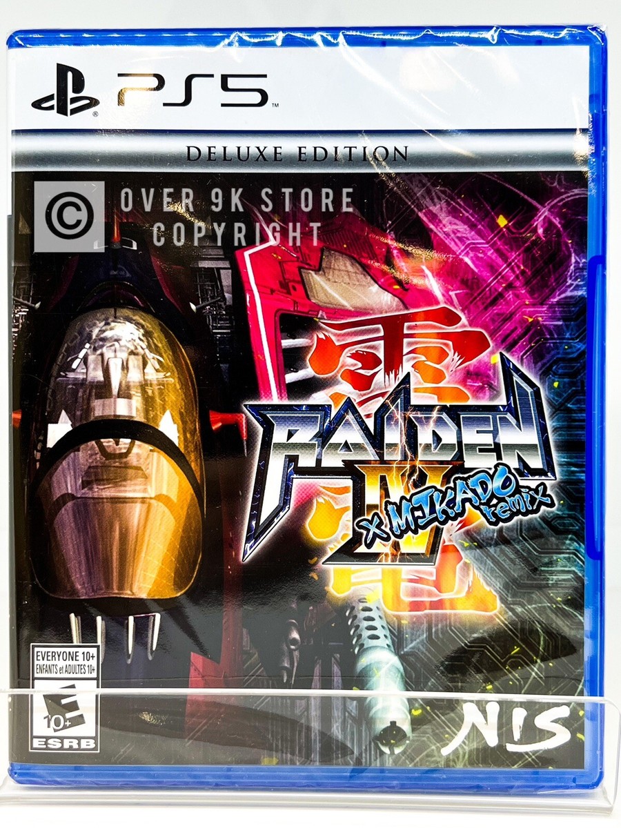 Raiden IV x MIKADO Remix Deluxe Edition - PS5 - Brand New