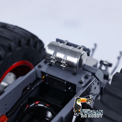 1/16 LESU 4x4 Metal Chassis for AOUE-1050 RC Tractor Model Servo ESC Light Motor - Picture 19 of 24