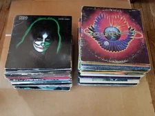 Rock Genre 33 RPM Records You Select Title