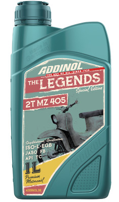 1 L MZ 405 Mischöl Schwalbe MZ ETZ 150 250 Simson S51 S50 SR50 KR51 Motoröl KTM