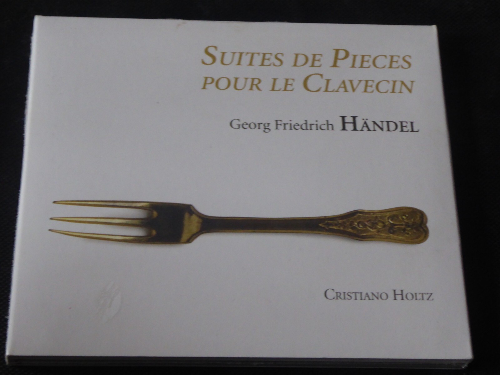 Cristiano Holtz - Georg Friedrich Händel Suites de Pieces pour le Clavecin NEWCD