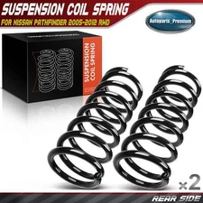 2x Coil Spring Set for Nissan Pathfinder 2005-2012 V6 4.0L RWD Rear Left & Right