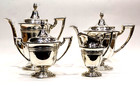 Vintage Dominick and Haff Sterling Silver 4 Piece Tea Set